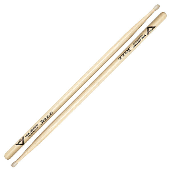 Vater VHNOJW - Vater American Hickory New Orleans Jazz Wood Tip  Drumsticks