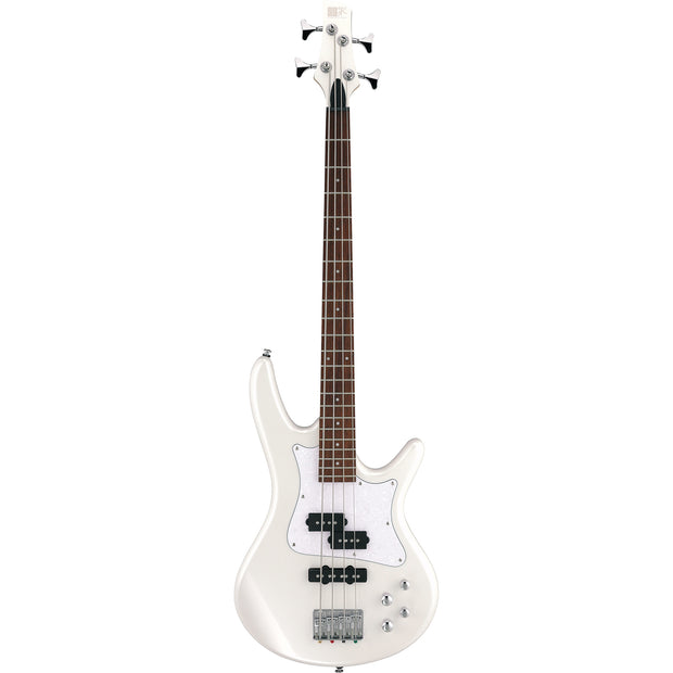 Ibanez SRMD200D SR Mezzo 4-String Electric Bass Guitar - Pearl White