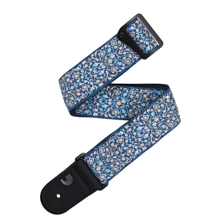 D'Addario Eco-Comfort Strap Line Extensions 50MM REC PERSIAN WVN, BL