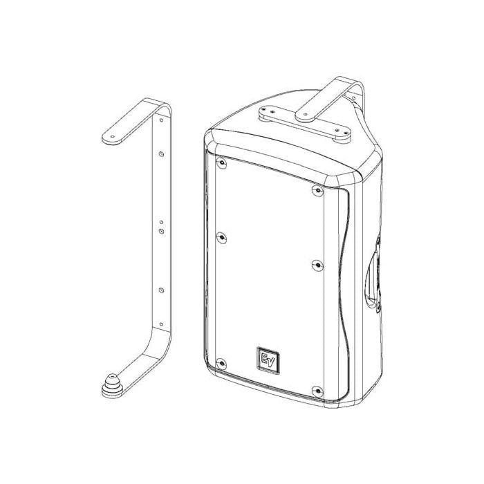 Electro-Voice MB5-W - Wall / Ceiling Mount Speaker Bracket (White)