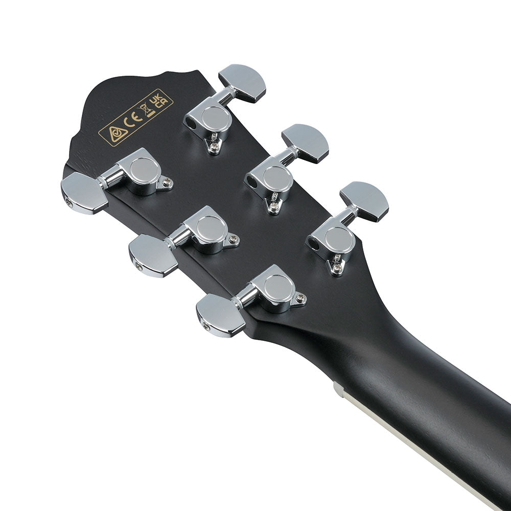Ibanez AEG7MH Acoustic-Electric Guitar - Weatherd Black Open Pore