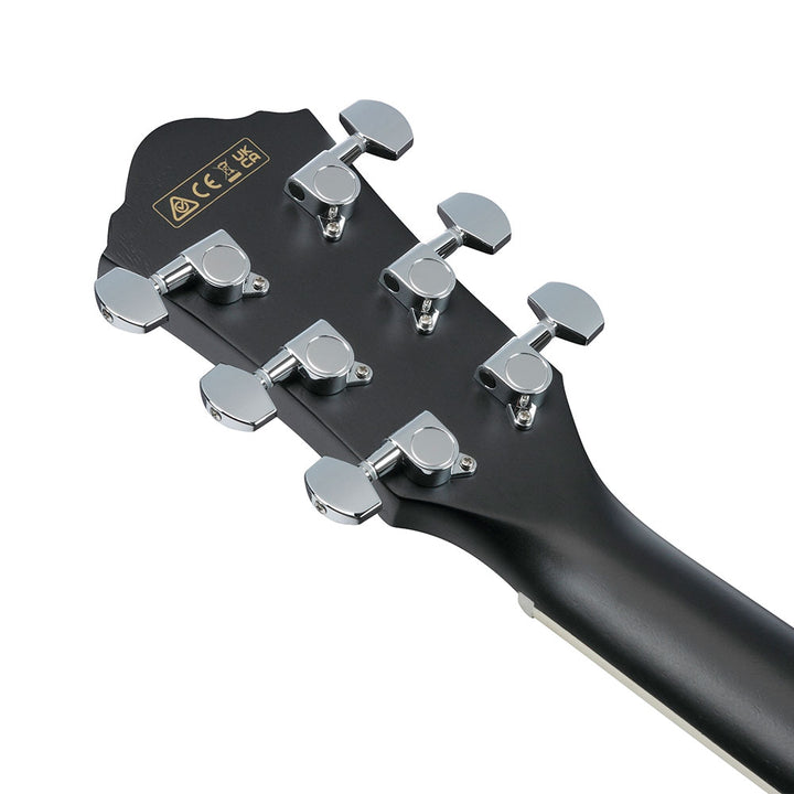 Ibanez AEG7MH Acoustic-Electric Guitar - Weatherd Black Open Pore
