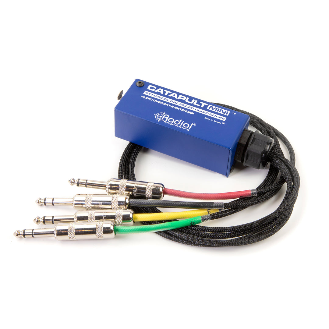 Radial Catapult MINI TRS Compact Cat 5 Analog Snake