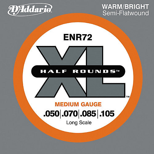 D'Addario ENR72 - SET BASS HALF RND 50-105 LONG