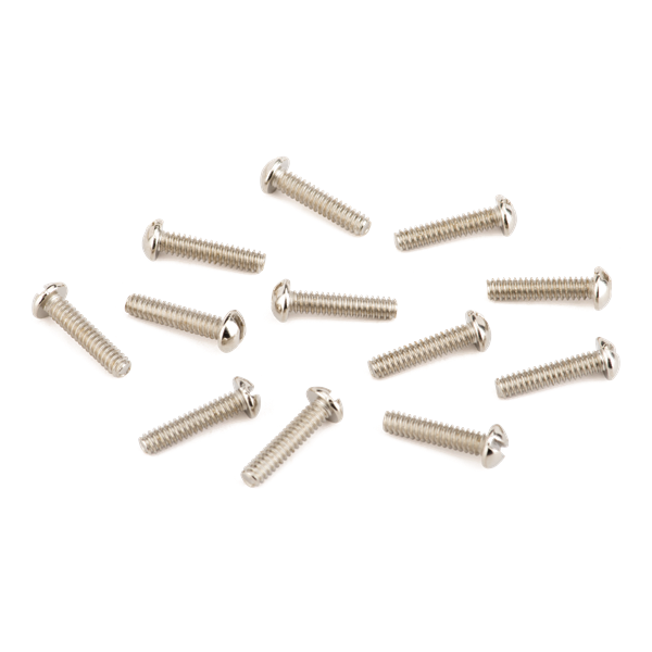 Fender Pure Vintage Slotted Telecaster Bridge Pickup Mounting Screws - Nickel