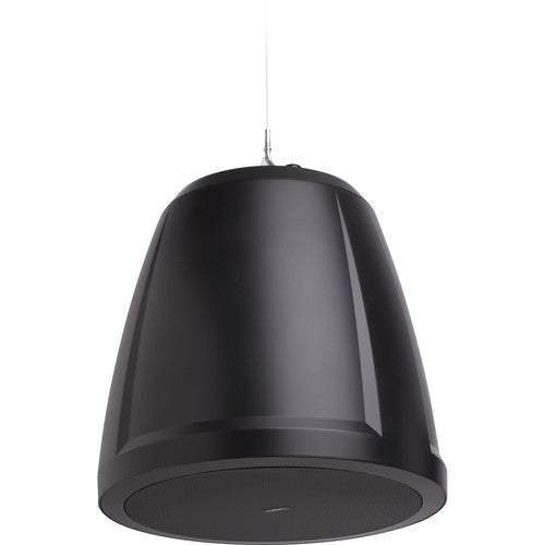 QSC 6.5''Dual VoiceCoil Ceiling WeatherTreated Subwoofer-70/100V Transformer-Cable,Suspended Instal(Black