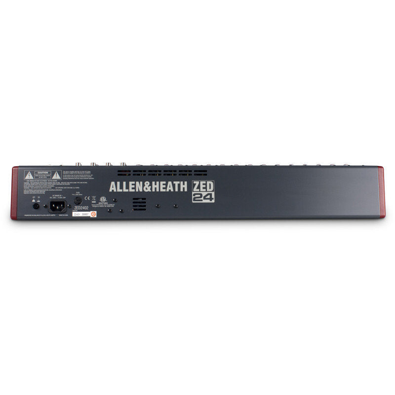 Allen & Heath ZED-24 Mixer - 16 Mono / 4 Stereo with USB
