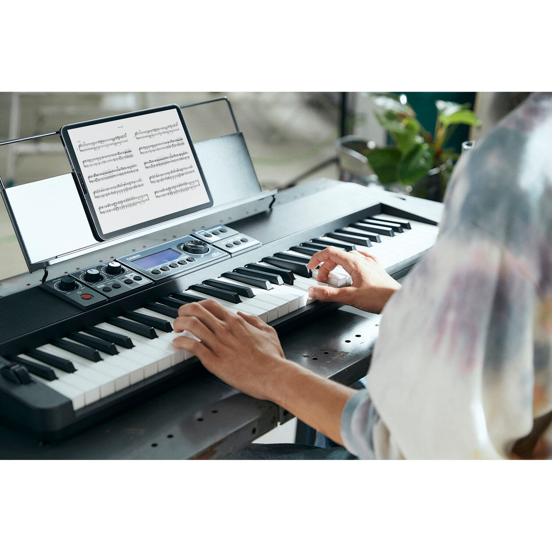 Casio CT-S500 61-Key Portable Digital Keyboard Semi-Weighted w/ Aix Sound Source - Black