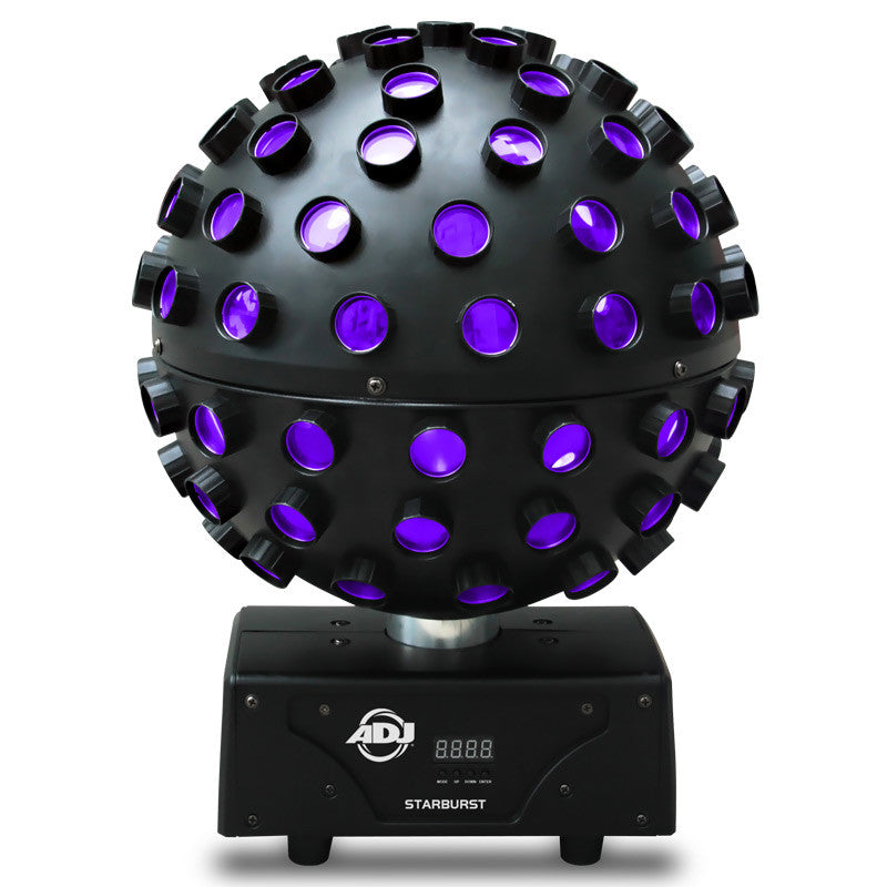 ADJ Starburst Club DJ Mirror Ball LED Effect Light