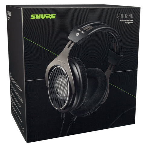 Shure SRH1840 Premium Open-Back Headphones – Music City Canada