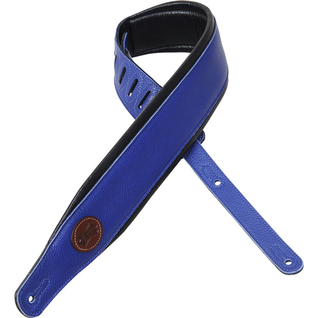 Levy's MSS2-BLU Garment Leather Guitar Straps