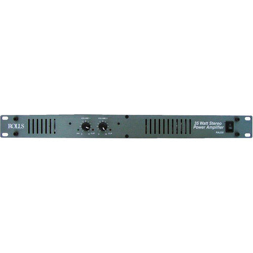 Rolls RA235 Stereo Power Amp 35 Watt/CH - 1U