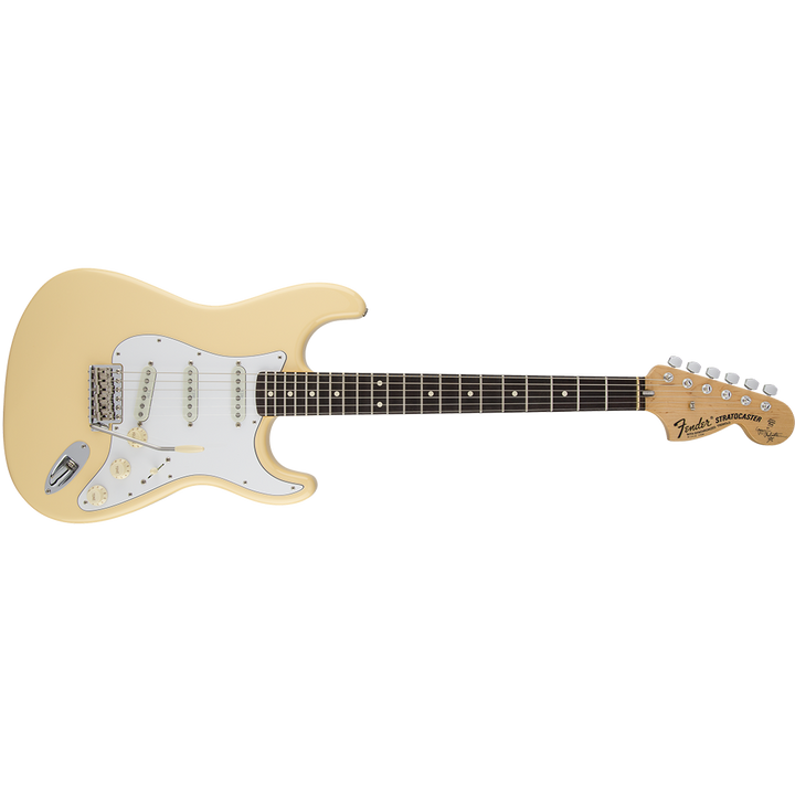 Fender Yngwie Malmsteen Stratocaster (Vintage White) Electric Guitar