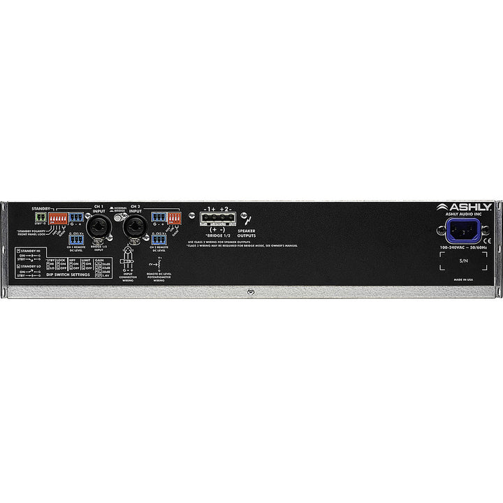 Ashly CA 502 500W 2 Channel Multi Mode Power Amplifier