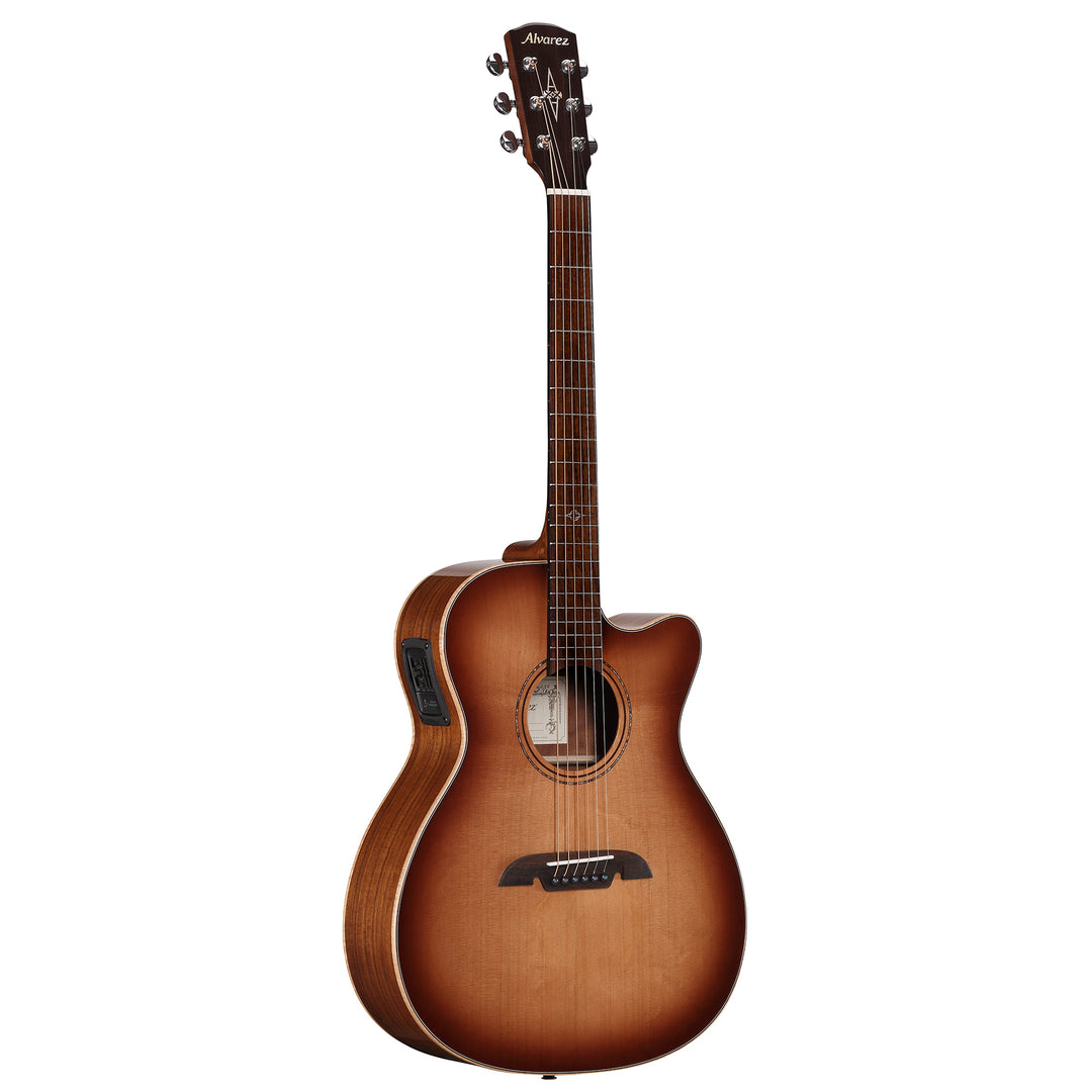 Alvarez AFA95CESHB - Artist Elite Folk/OM Acoustic Guitar w/ Cutaway - Shadowburst