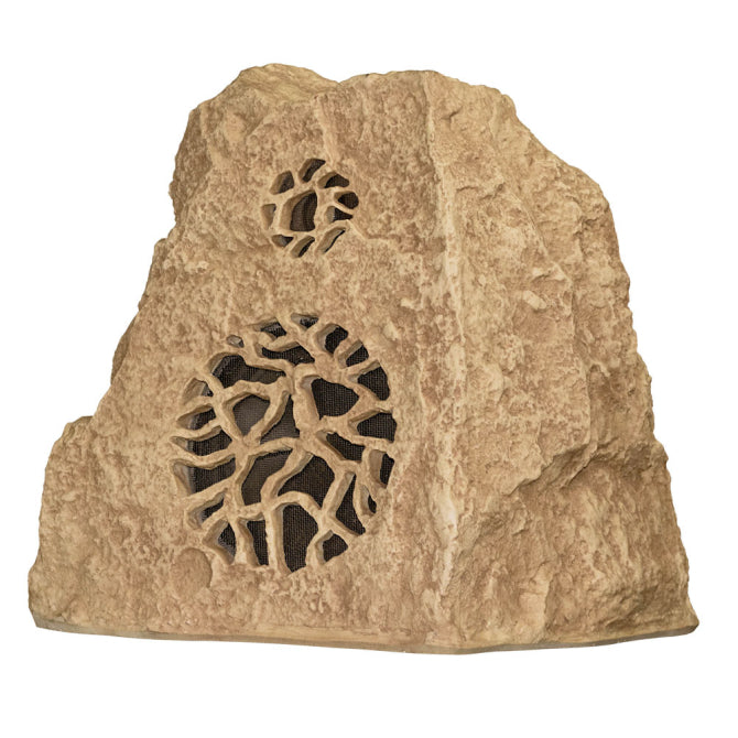 Rockustics 8" 2-way Outdoor Rock Speaker in Sandstone