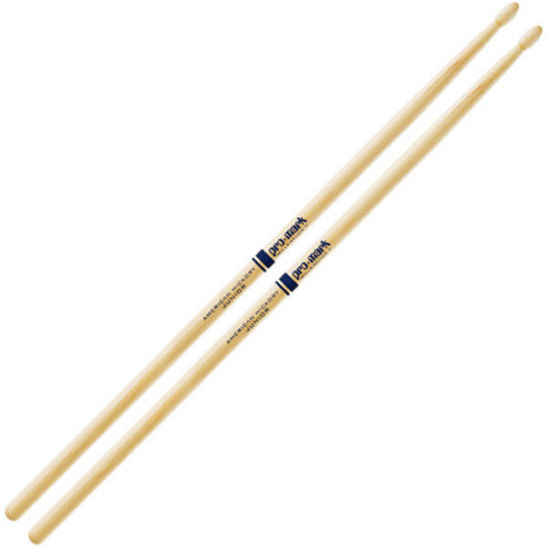 Promark TXJRW - Promark American Hickory Wood Tip Junior Drumsticks