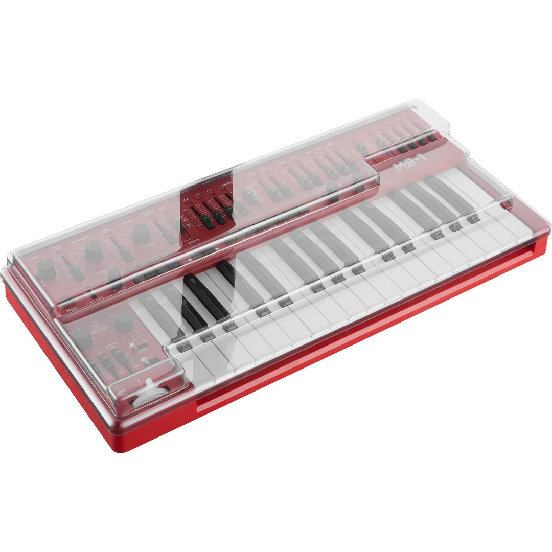 Decksaver Dust Cover for Behringer MS-1 Keyboard Synthesizer