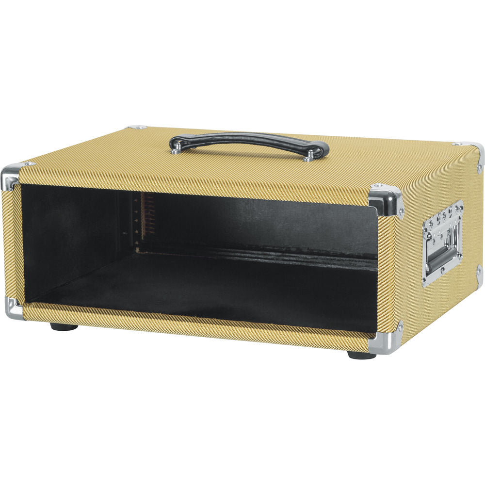 Gator Vintage Amp Vibe Rack Case (3U) - Tweed