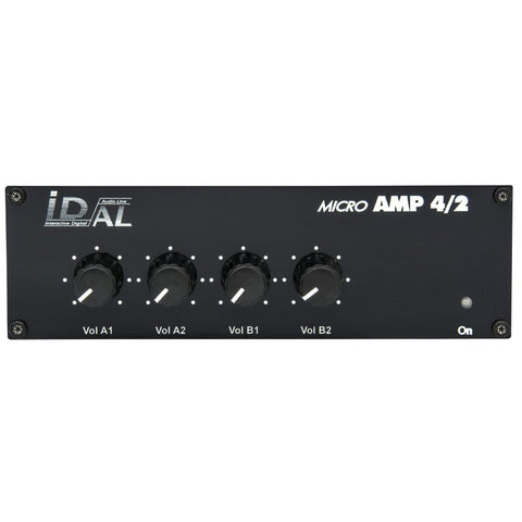 ID-AL Micro AMP 4/2 - 4-Channels Headphone Amplifier