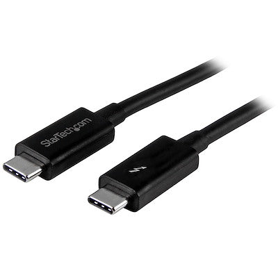 Startech TBLT3MM1M Thunderbolt 3 Cable 1m Black