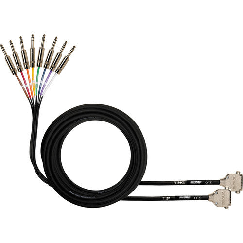 Shure DB25 to TRSM Cable (25')