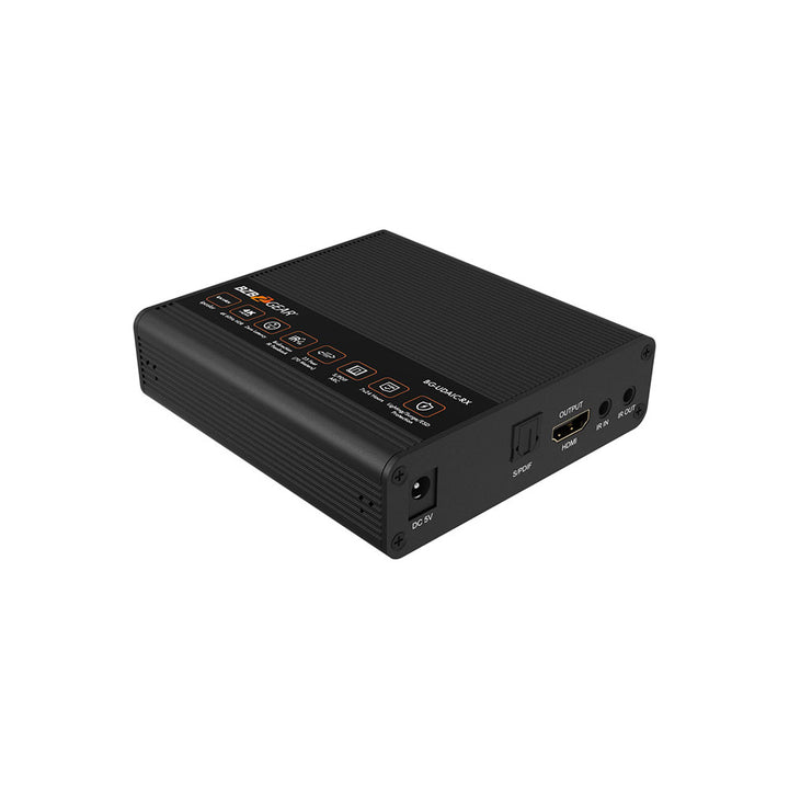BZBGEAR - 1X8 4K60 UHD 18Gbps HDMI Splitter/Distribution Amplifier up to 230ft over Category Cable