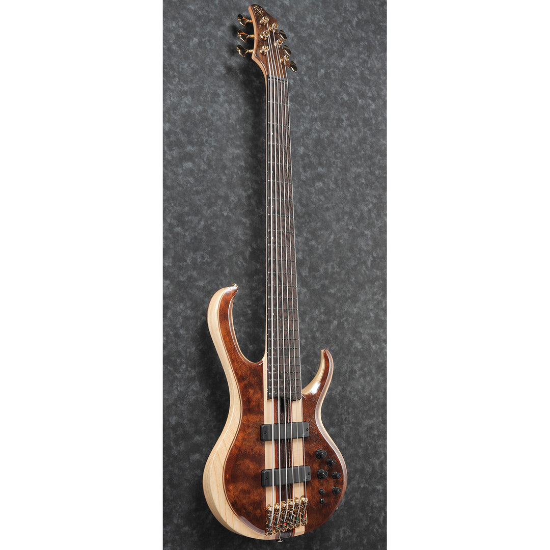 Ibanez BTB Premium 6-String Electric Bass (Natural Shadow Low Gloss) BTB1836NDL