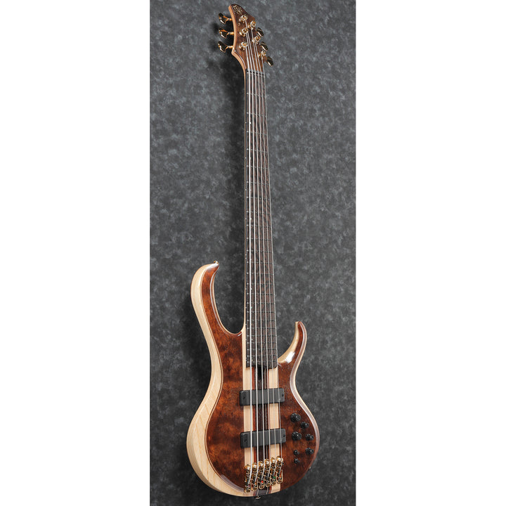 Ibanez BTB Premium 6-String Electric Bass (Natural Shadow Low Gloss) BTB1836NDL