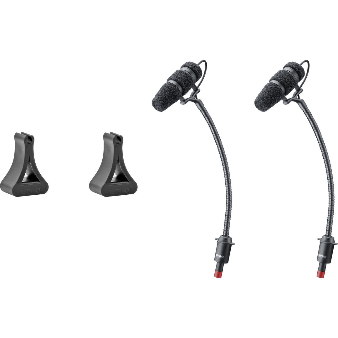DPA Microphones d:vote Core 4099 Microphone, Loud SPL, Stereo System Kit for Piano (Pair)