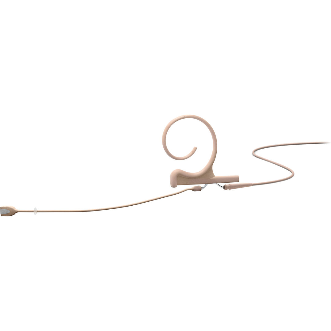 DPA Microphones d:fine Core 4166 Slim Omni Flex Earset Mic, 90mm Boom with MicroDot - Beige