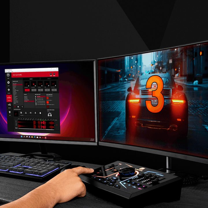 M-Audio M-GAME RGB Dual USB Streaming Interface / Mixer
