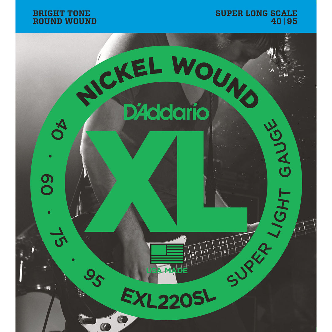 D'Addario EXL220SL - SET BASS XL 40-95 SUPER LONG