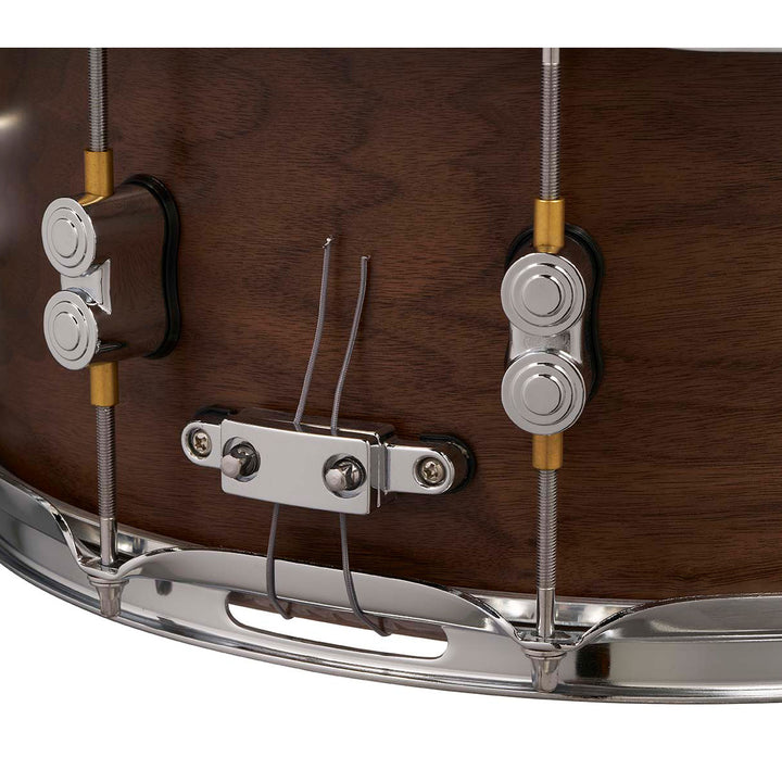 PDP Concept Series Maple Hybrid Limited Edition “EXT-PLY” 5.5x14 Snare Drum w/ Chrome Hardware - Walnut Natural Satin