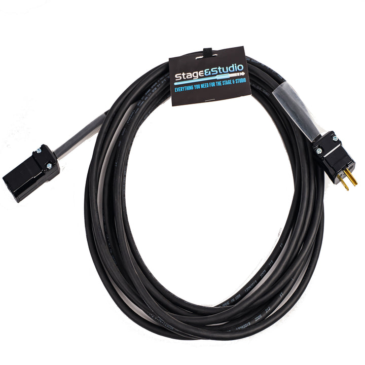 Stage & Studio 25ft U-Ground Extension - AC Power Cable