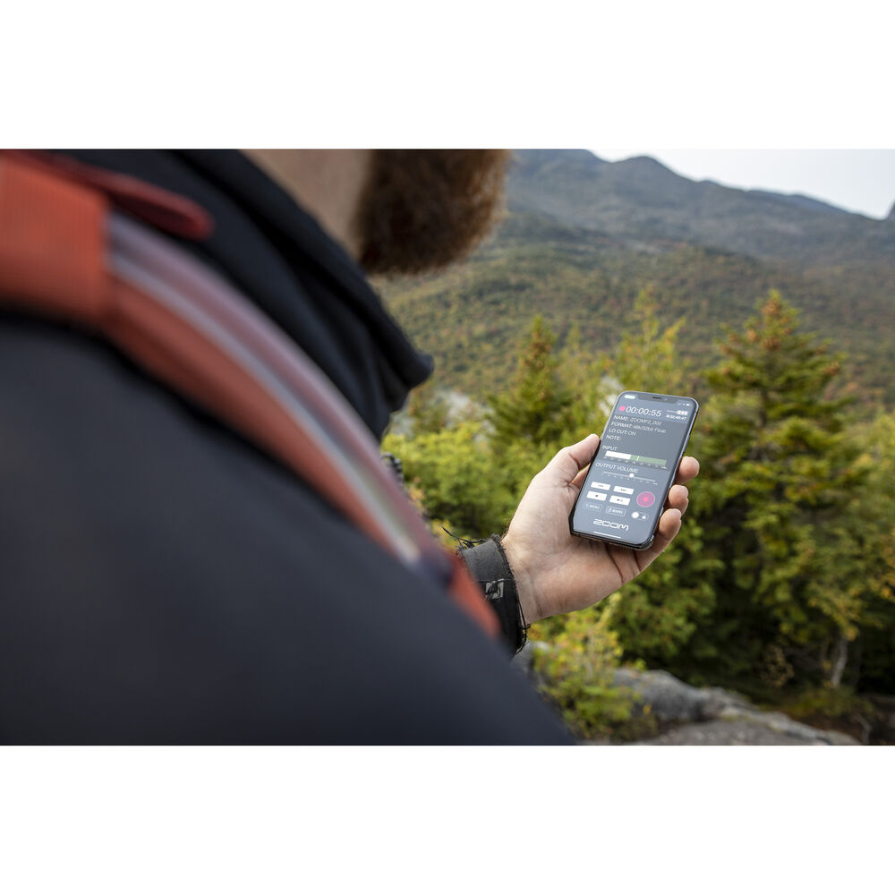 Zoom F2-BT Ultracompact Bluetooth-Enabled Portable Field Recorder with Lavalier Microphone