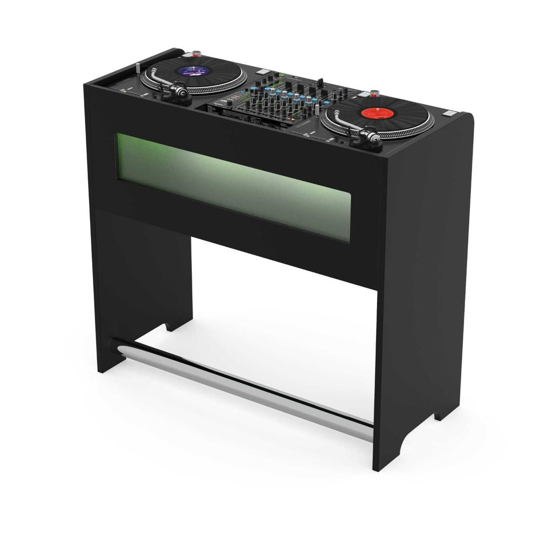 Glorious Gig Bar Stylish Modern DJ Furniture Table - Black