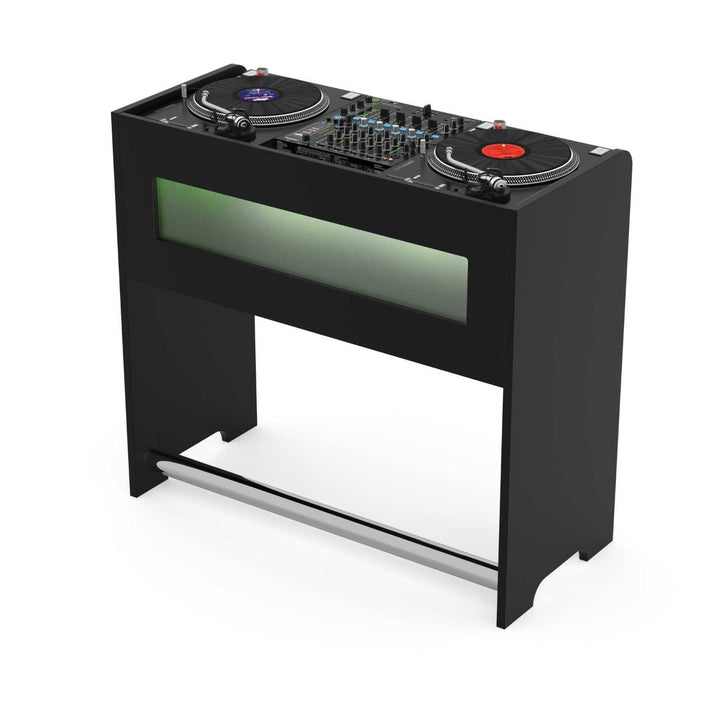 Glorious Gig Bar Stylish Modern DJ Furniture Table - Black