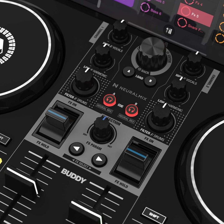 Reloop BUDDY Compact 2-Deck Controller for DJAY App