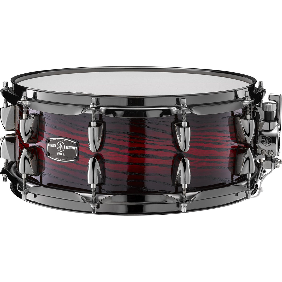 Yamaha LHS1455 Snare Drum Live Custom Hybrid Oak 14” x 5.5” - Uzu Magma Sunburst