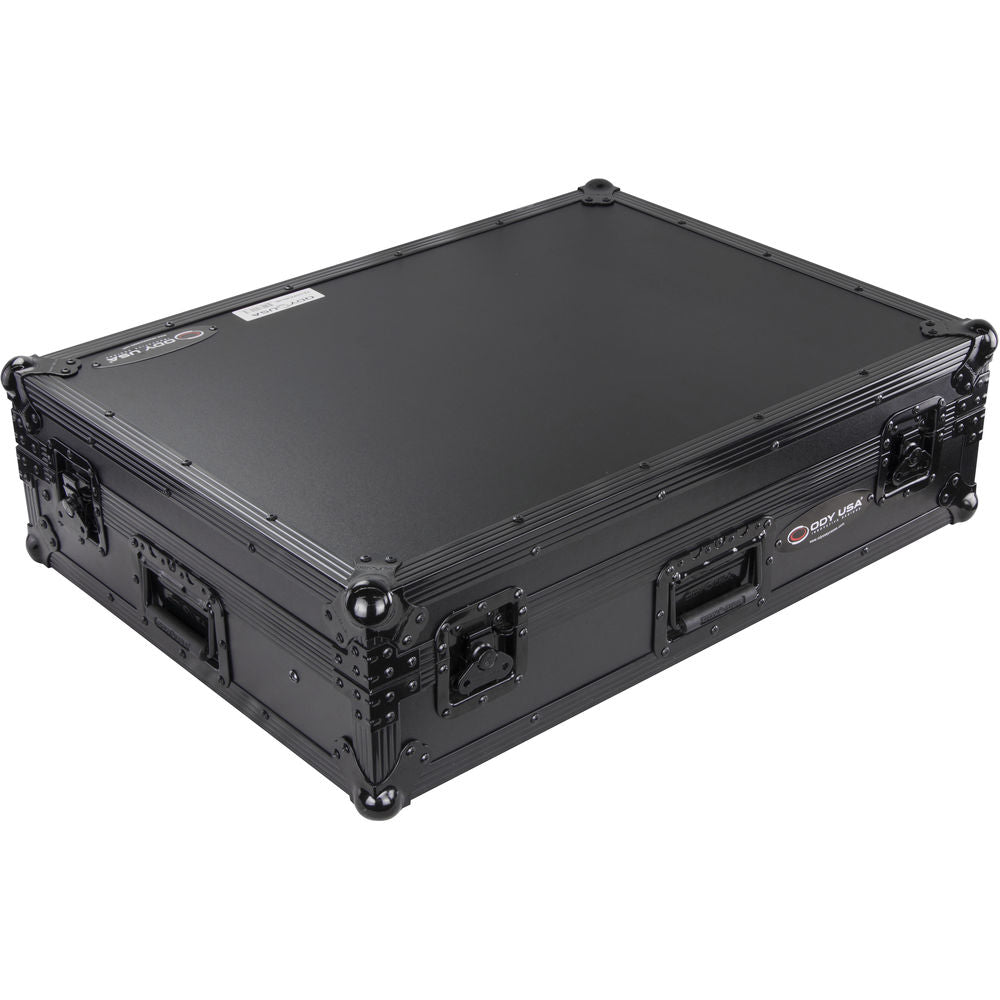 Odyssey FZGSPRIME4 Flight Zone Glide Style Case for Denon Prime 4 DJ Controller - Black Label