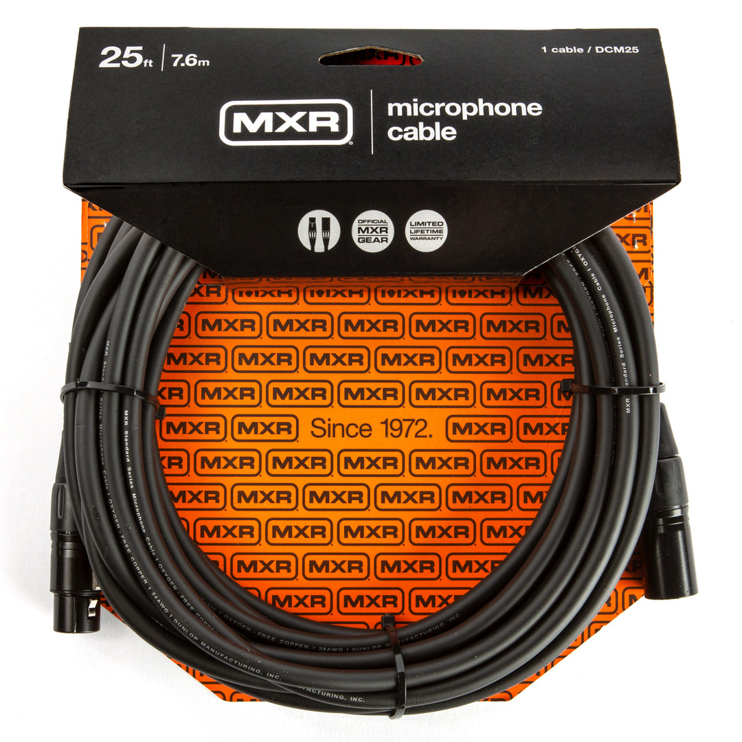 MXR DCM25 Microphone Cable - 25'