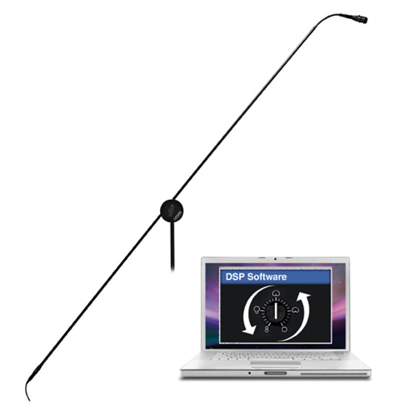 CAD 2700VP-DSP - 56" Mini Boom Mic DSP Compact Black