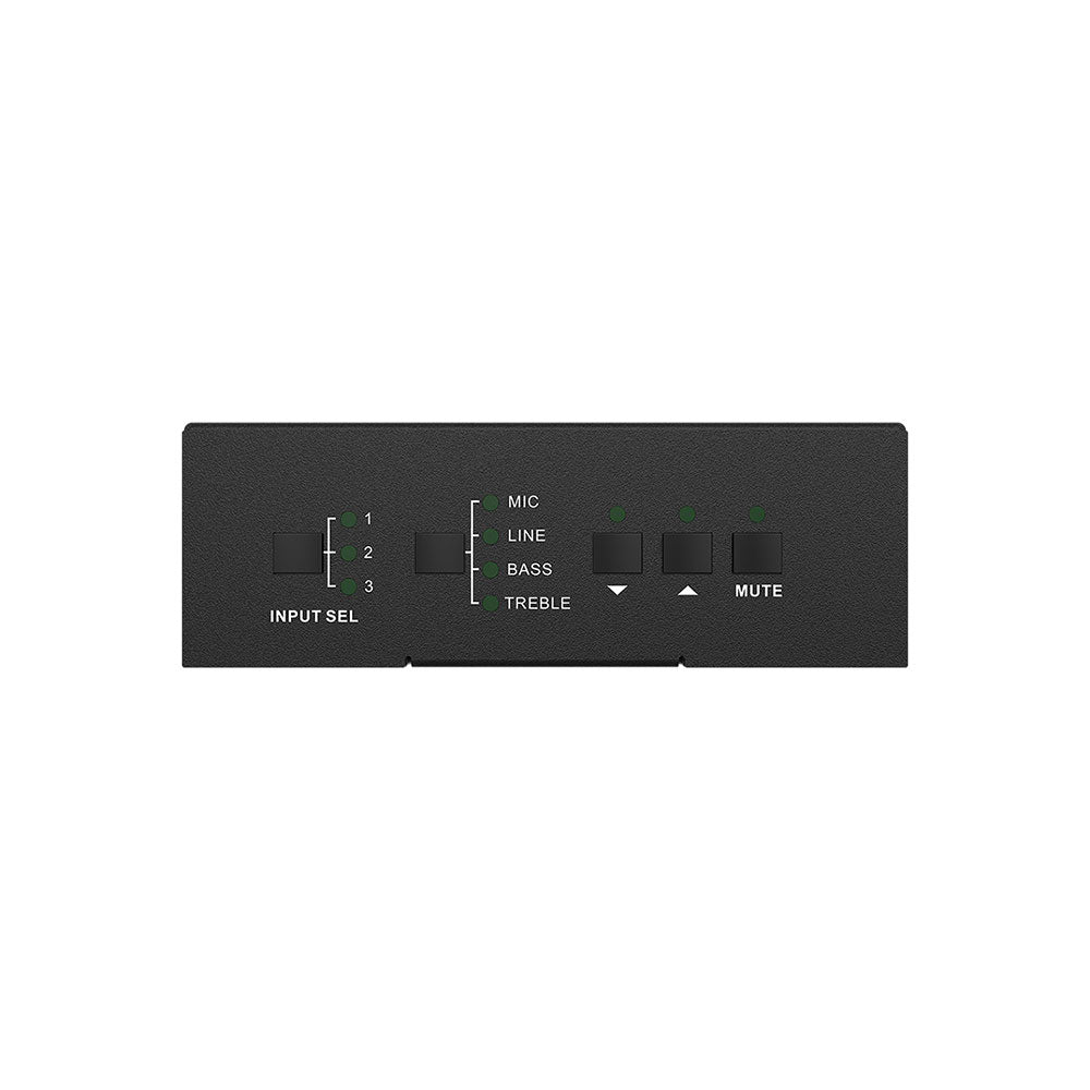 BZBGEAR - 40 Watt 70V Stereo/Mono 2CH Audio Amplifier