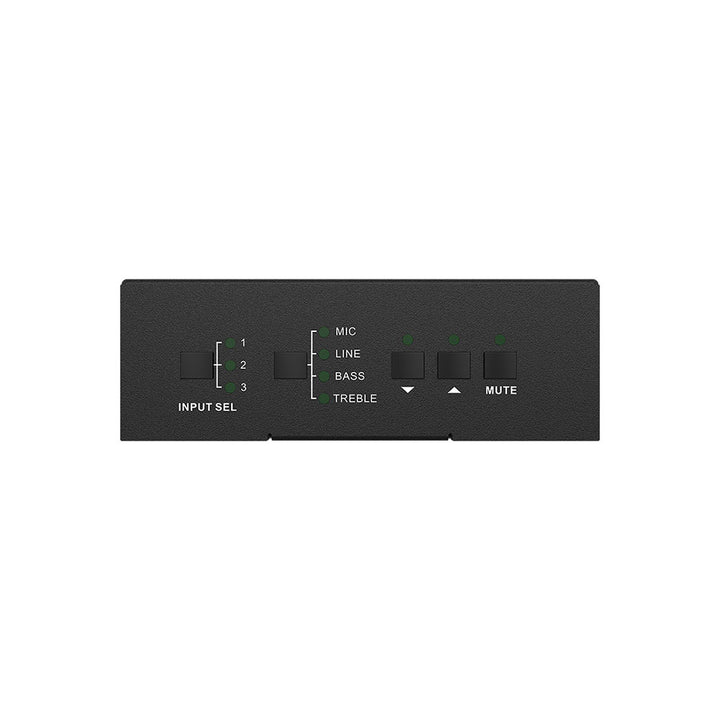 BZBGEAR - 40 Watt 70V Stereo/Mono 2CH Audio Amplifier