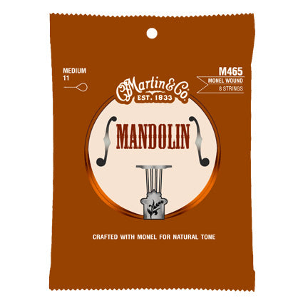 Martin M465 Mandolin Guitar Strings - Medium 11-40