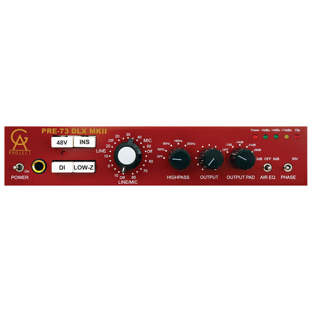 Golden Age Project PRE-73 DLX Mk2 73-Style Microphone Preamp