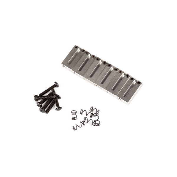 Fender American Series ('86-'07) Stratocaster Saddle Assemblies - Satin Chrome