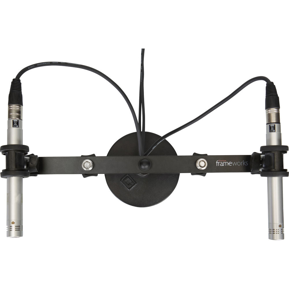 Gator Frameworks Mic Mount Bar for 1-4 Microphones