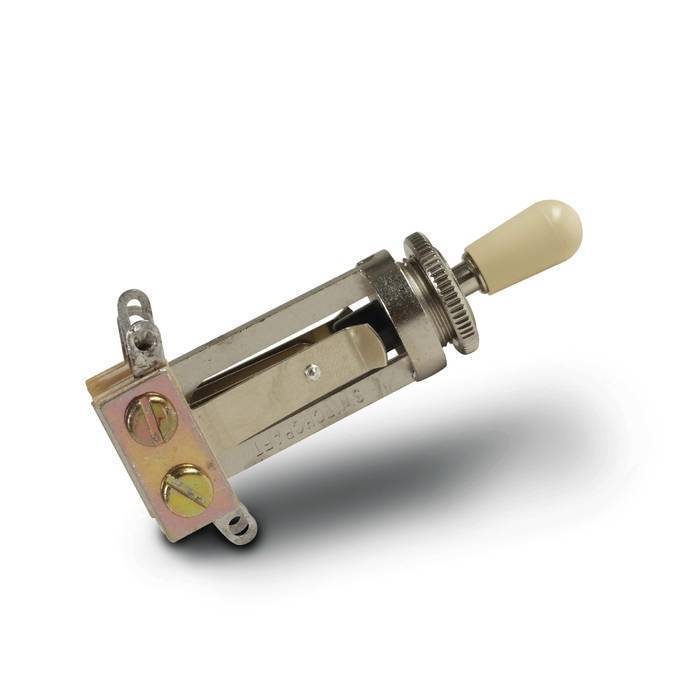 Gibson Toggle Switch, standard w/Knob - nickel
